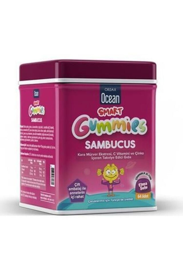 Smart Gummies Defence Smart Gummies Sambucus 2'li Avantaj Paket