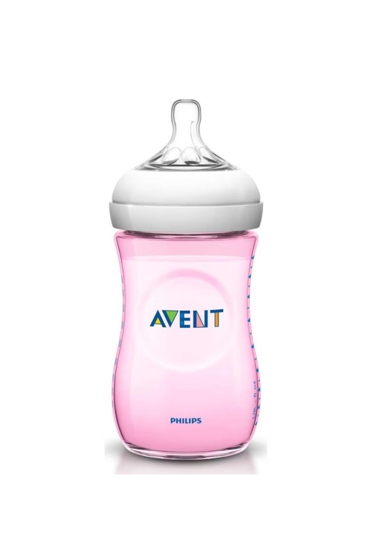 Avent Natural Pp Biberon 260 ml - Pembe