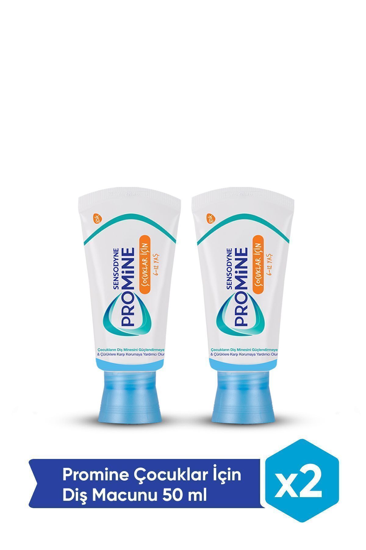 Promine Diş Macunu 50 ml - Çocuklar Için 2 Adet