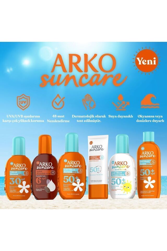 Suncare Spf50 Çok Yüksek Korumalı Yüz Güneş Kremi 50 ml