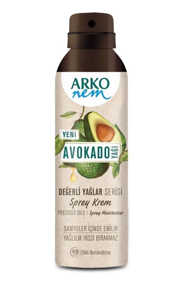 Değerli Yağlar Avokado Sprey Krem 150 ml