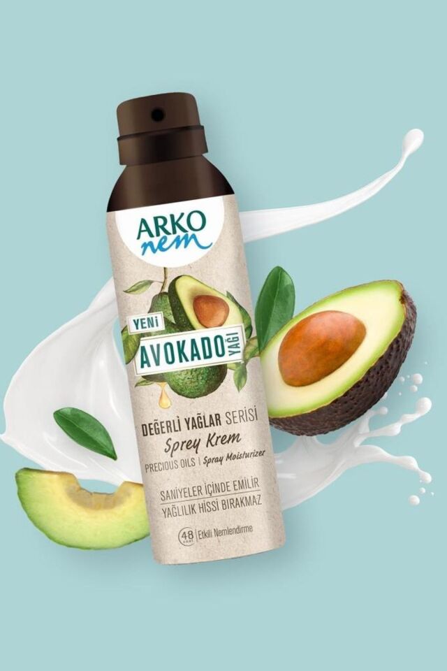 Değerli Yağlar Avokado Sprey Krem 150 ml
