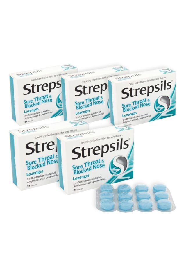 Sore Throat & Blocked Nose Mentollü Pastil X5 Adet