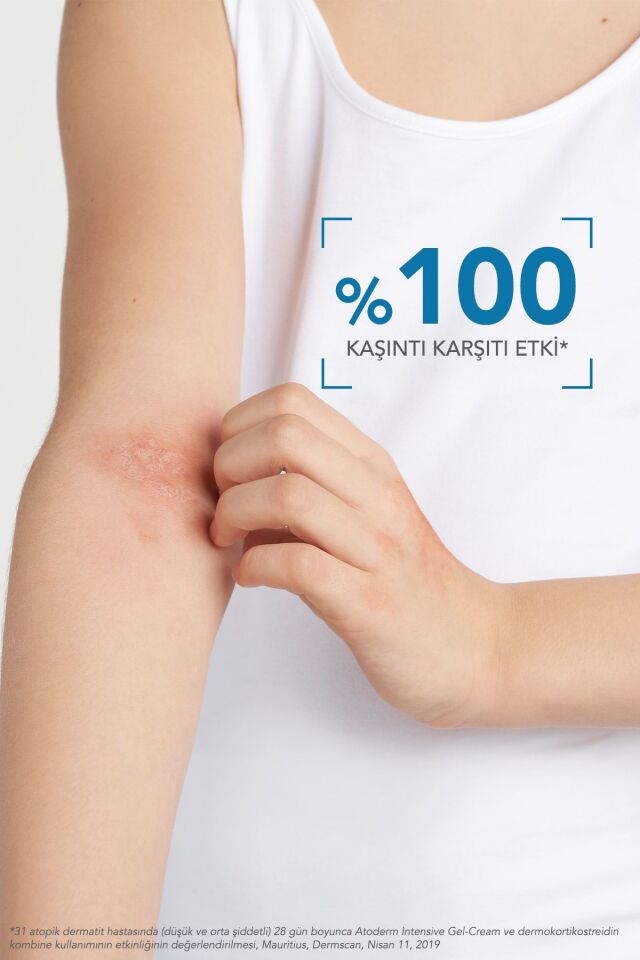 Atoderm Intensive Gel-Cream Çok Kuru Atopi Eğilimli Cilt Yatıştırıcı Jel Krem Niasinamid 75 ml