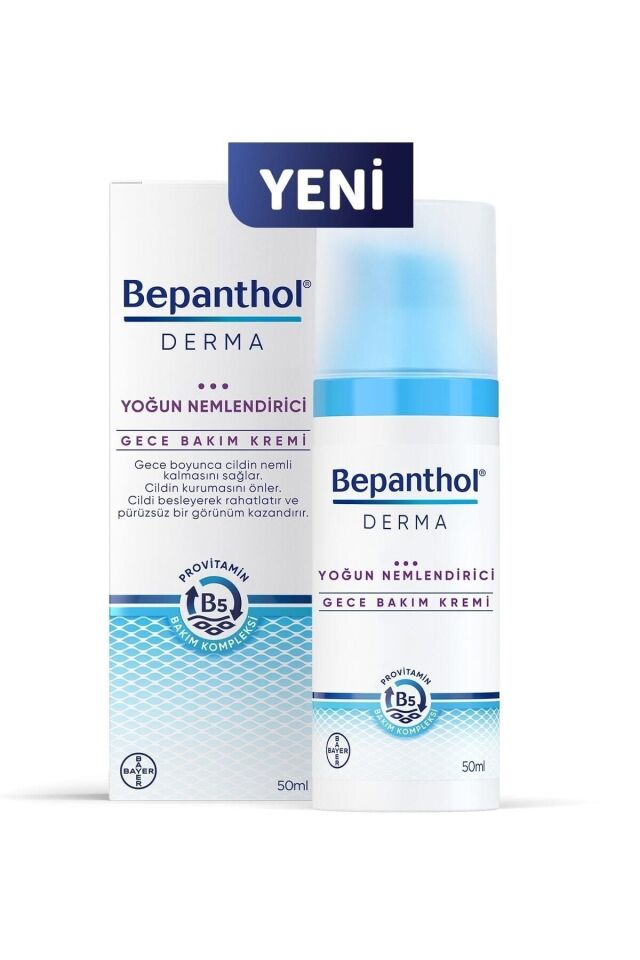 Yoğun Nemlendirici Gece Kremi 50 ml