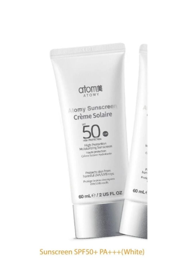 SUNSCREEN SPF50+ PA+++ (BEYAZ) GÜNEŞ KORUYUCU KREM 60ML