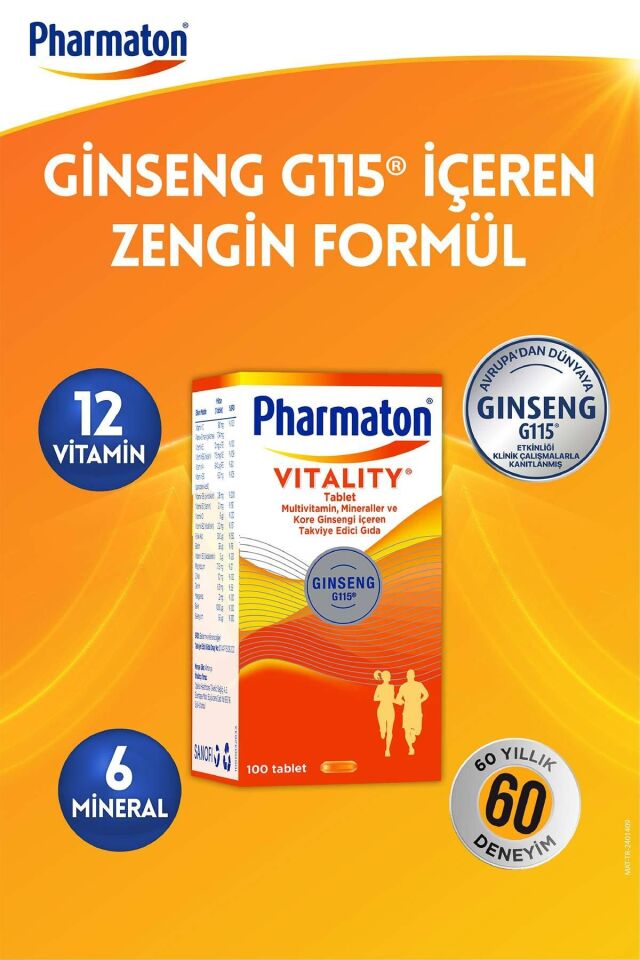 Vitality 100 Kapsül