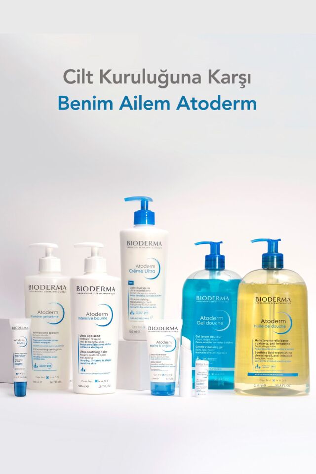 Atoderm Intensive Gel-Cream Çok Kuru Atopi Eğilimli Cilt Yatıştırıcı Jel Krem Niasinamid 500 ml