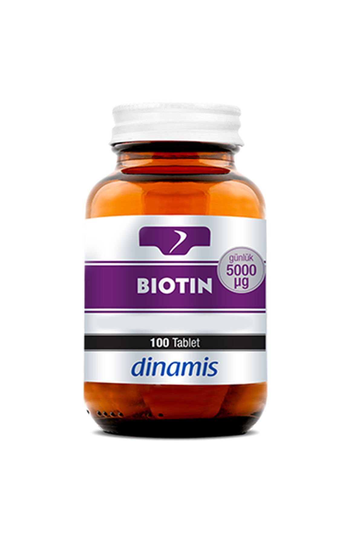 Dinamis Biotin 5000mcg 100 Tablet