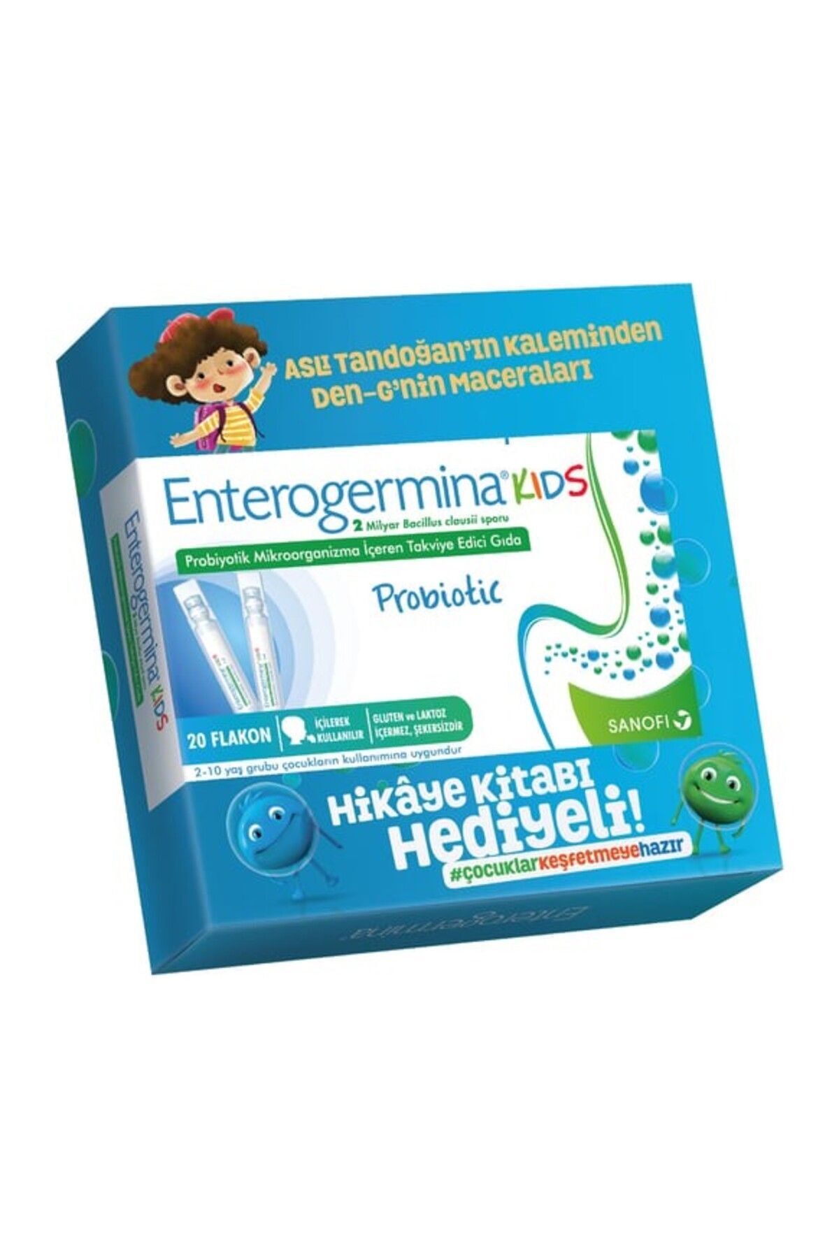 STD Kids 5 ml X 20 Flakon - Hikaye Kitabı Klasik