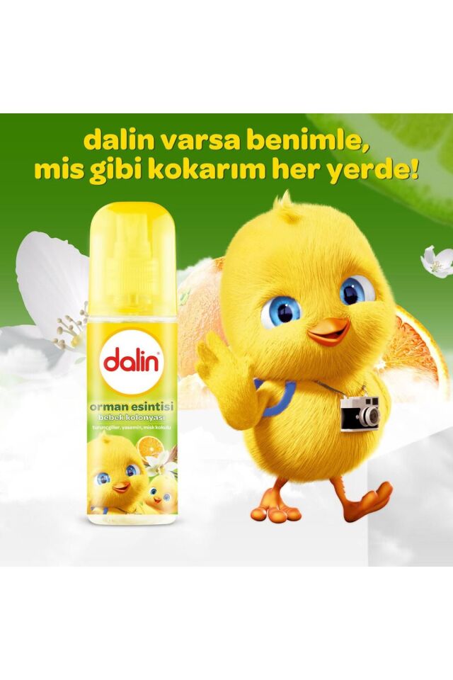Orman Esintisi Bebek Kolonyası 100 ml 3 Adet