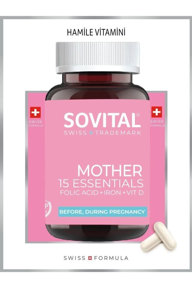 Mother Anne ve Hamile Vitamini 60 Kapsül