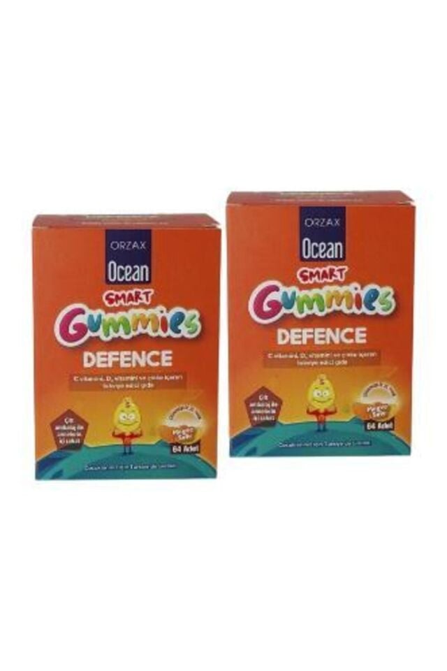 Ocean Smart Gummies Defence 64 Adet Çiğnenebilir Jel 1 Alana 1 Hediye