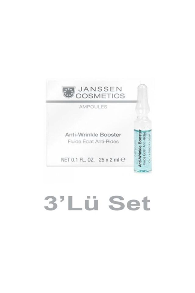 Cil Bakım Yaşlanma Karşıtı Ampul Detox Fluid 2 ml X3 Adet Janssen Kozmetik