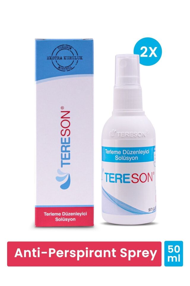 El,ayak, Koltuk Altı Terleme Önleyici Ve Ter Kokusuna Karşı Koruma Antiperspirant Sprey 2x50 ml