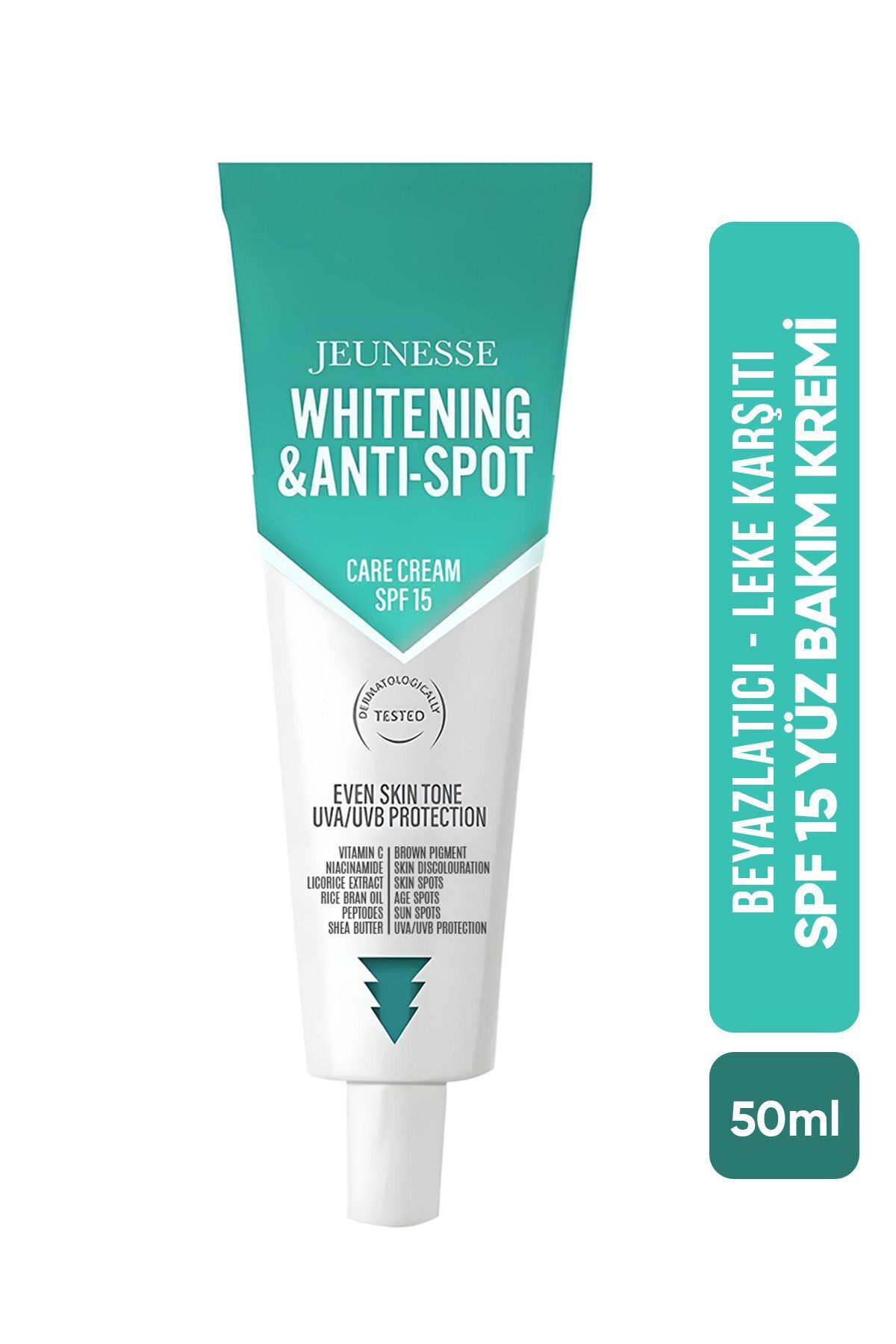 Beyazlatıcı Leke Karşıtı Spf 15 Yüz Bakım Kremi 50 ml