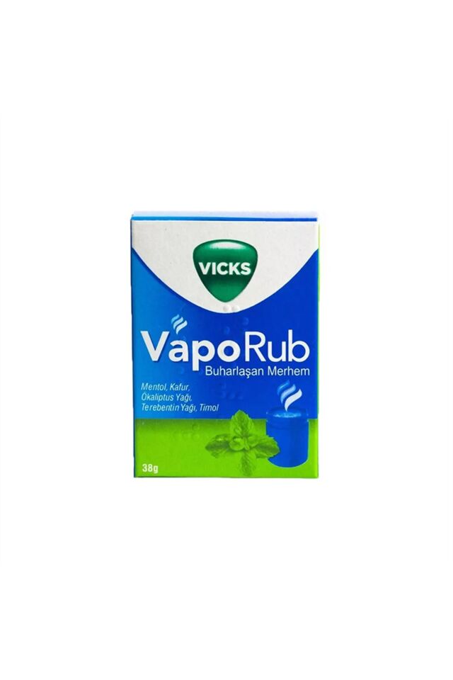 Vaporub Buharlaşan 38 gr Merhem 02/2022 Miadlı