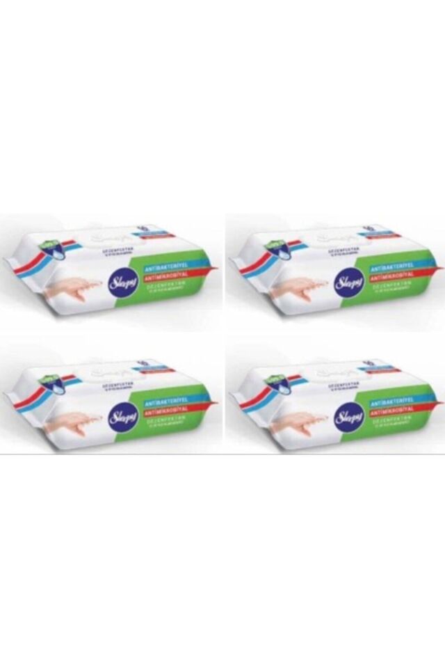 Dezenfektan Islak Mendili 50'li X 4 Paket (200 Yaprak)