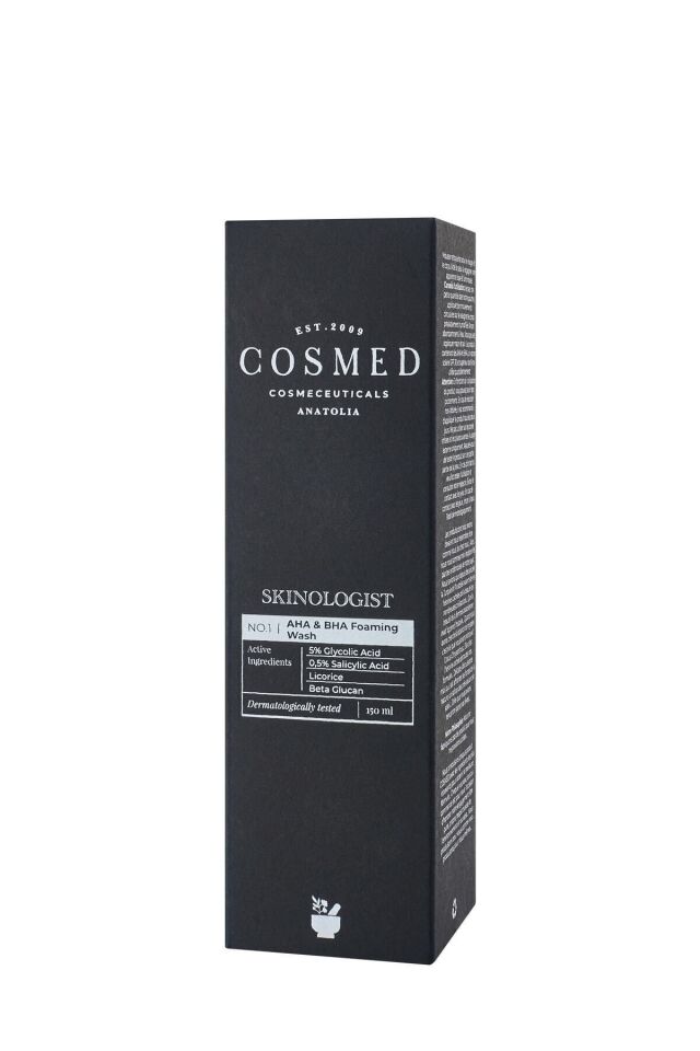 Skinologist Aha& Bha Foaming Wash/yağlı-karma Ciltler Için Köpük Temizleyici 150 ml