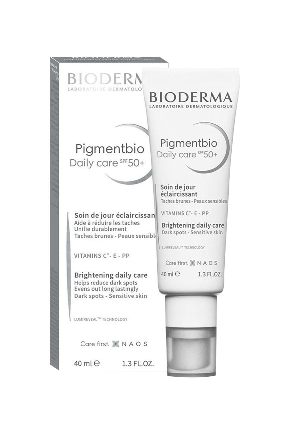 Lekeli Hassas Ciltler Için Günlük Bakım Kremi - Pigmentbio Daily Care Spf 50 40 Ml