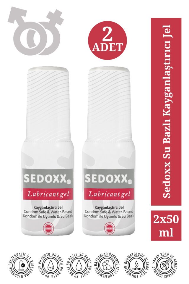 Ph Lubricant Gel Su Bazlı Genital Bölge Nemlendirici 50 ml 2 Adet
