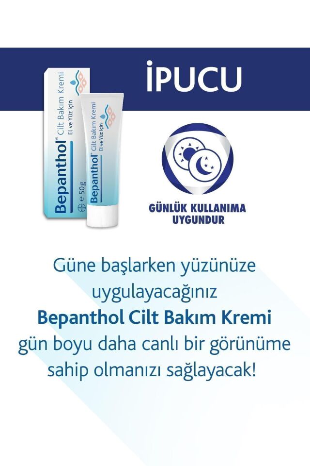 Onarıcı Bakım Merhemi 50g& Cilt Kremi 50g, Günlük Yüz Bakım, Günlük Vücut Bakım, Yoğun Nemlendirici