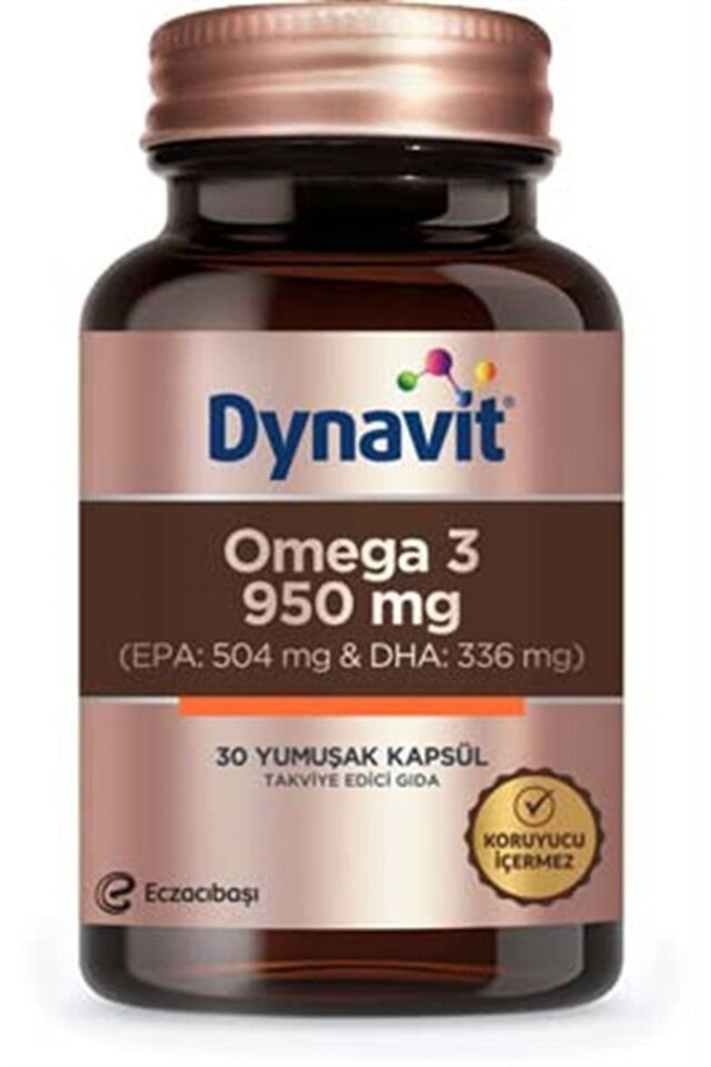 Omega-3 950mg 30 Kapsül