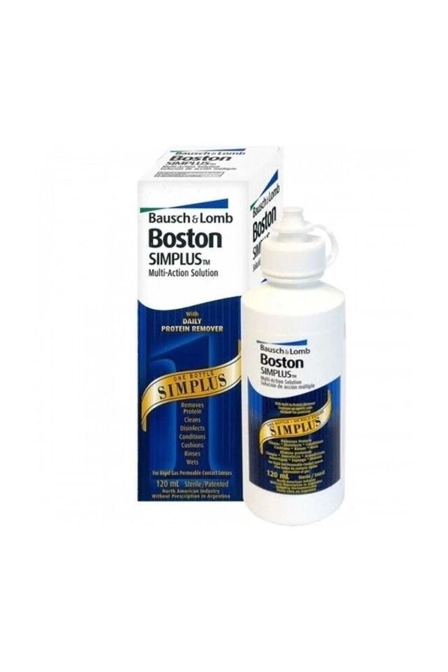 Boston Multi Action Sımplus Sert Lens Solüsyonu 120 ml