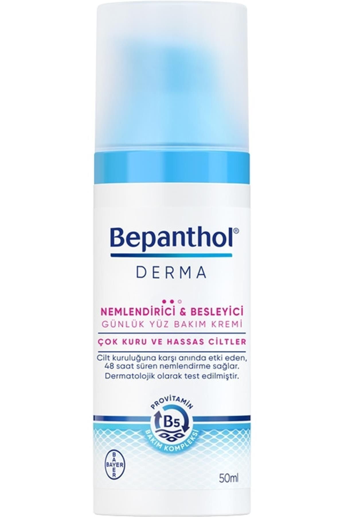 Derma Nemlendirici Ve Besleyici Günlük Yüz Bakım Kremi 50 Ml - Günlük Yoğun Nemlendirici