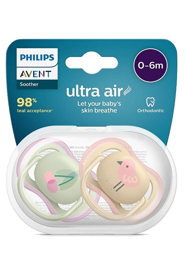 Scf085/13 Ultra Air Emzik 0-6 Ay 2li Kız