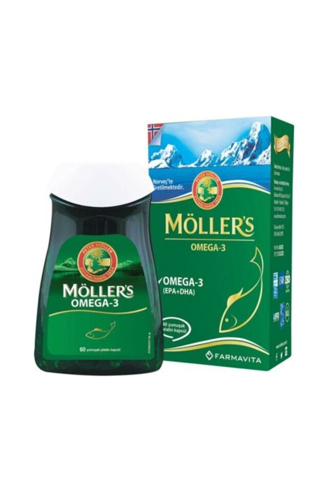 Mollers Möller 's Balık Yağı Omega-3 90 Kapsül