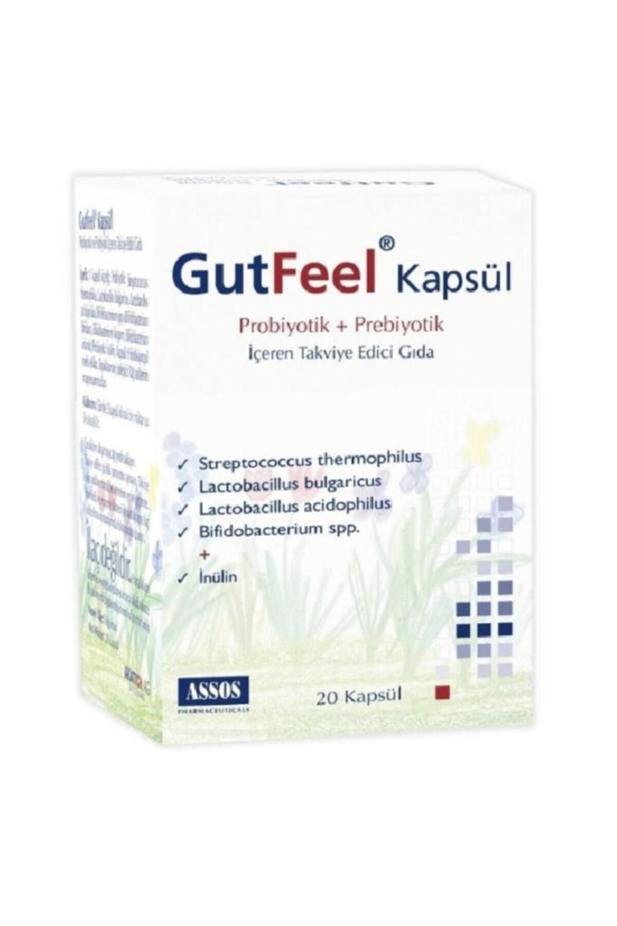 Gutfeel Prebiyotik Probiyotik 20 Kapsül