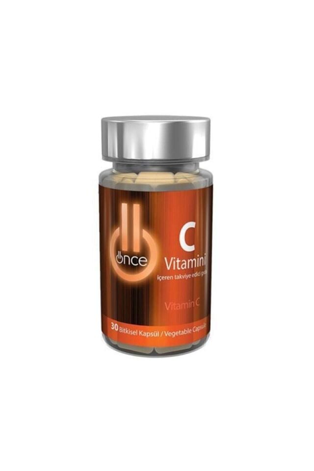 C Vitamini İçeren Takviye Edici Gıda 30 Kapsül