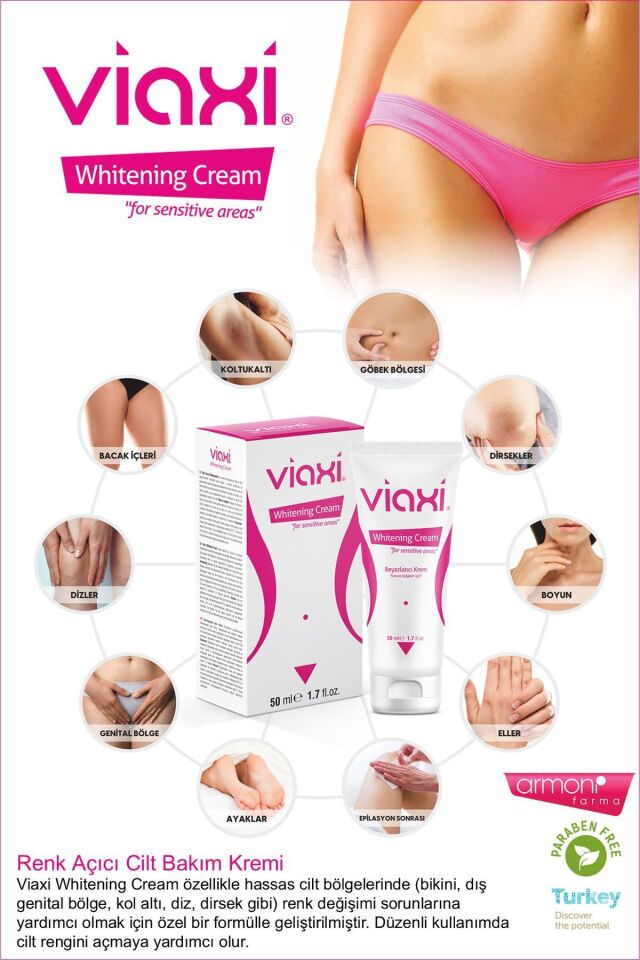 Whitenning Beyazlatıcı Renk Açıcı Cilt Bakım Kremi 50 ml