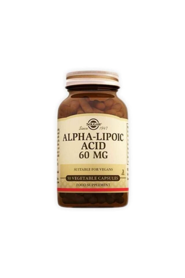 Alpha Lipo Acid 60 Mg 30 Kapsül
