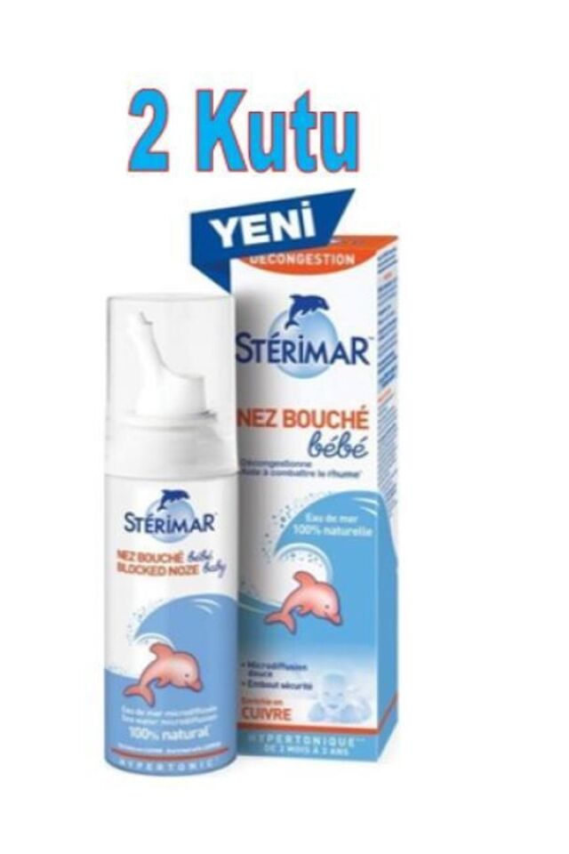 Baby Blocked Nose Tıkalı Burun Spreyi 100 Ml - 2 Adet