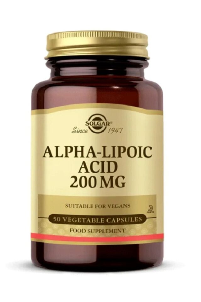Alpha Lipoic Acid 200 Mg 50 Kapsul (ALFA LİPOİK ASİD)