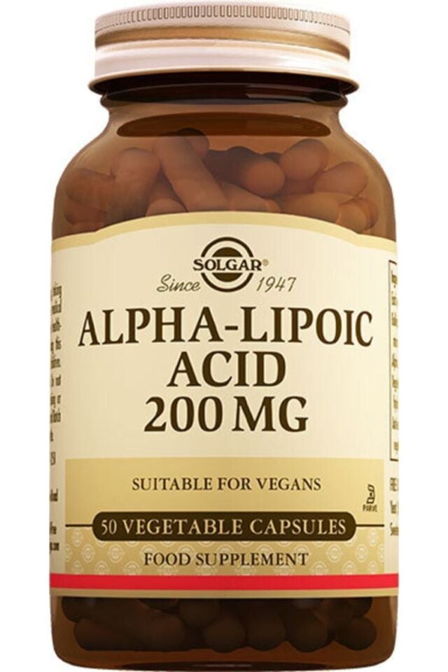 Alpha Lipoic Acid 200 Mg 50 Kapsul (ALFA LİPOİK ASİD)