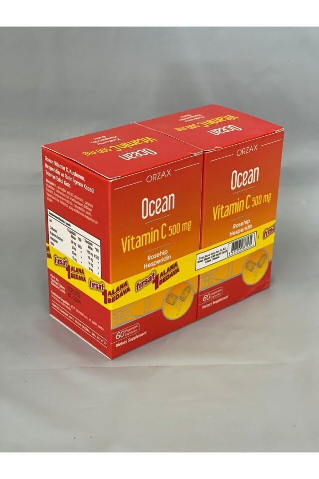 Vıtamın C 500 Mg 60 Kapsül 1 + 1