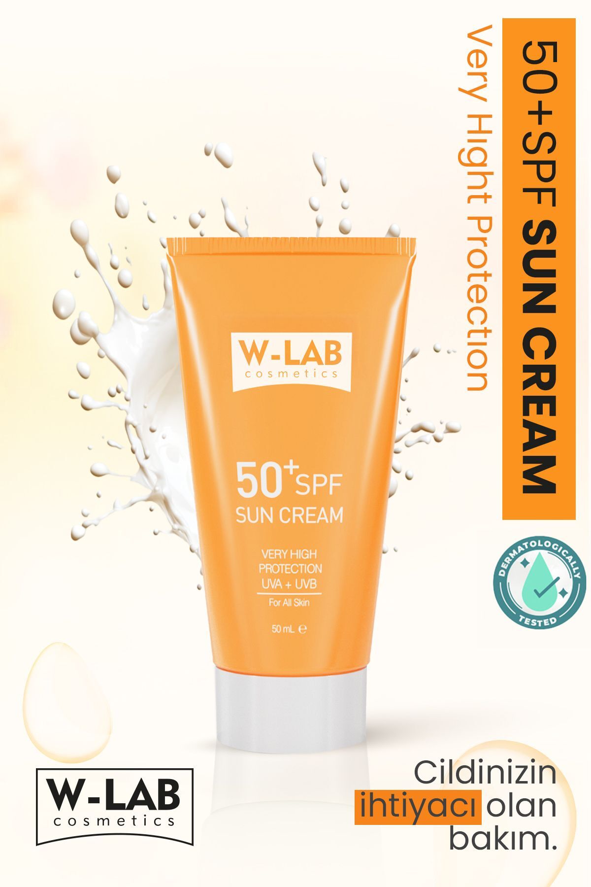 Koruyucu 50+Spf  Güneş Kremi 50 ml