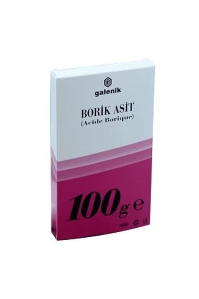 % 100 Saf Borik Asit H3bo3 100gr
