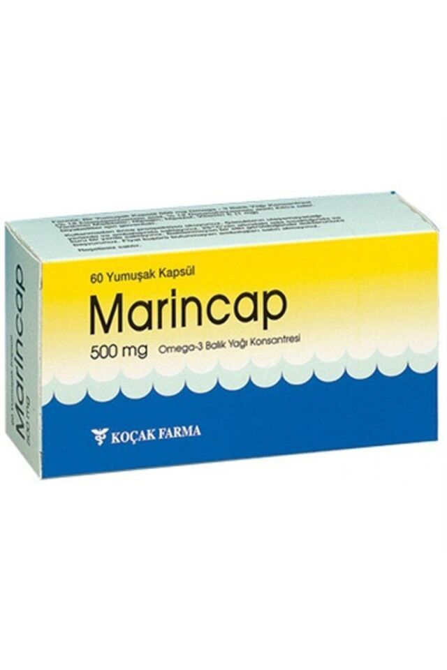 Omega-3 500 Mg 60 Kapsül