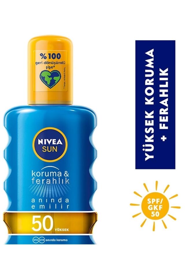 Sun Koruma & Ferahlık Güneş Spreyi 50gkf 200 Ml