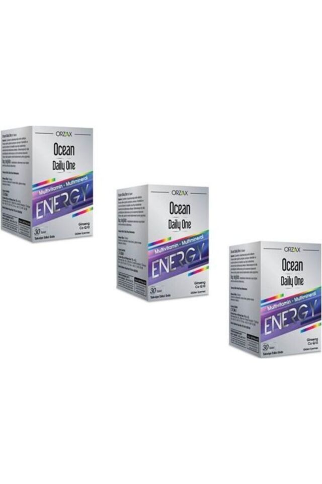 Daily One Energy 30 Tablet- 3 Adet