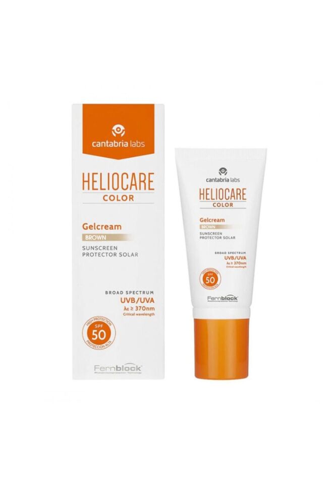 Color Gelcream Brown Renkli Güneş Kremi Spf 50 50 ml