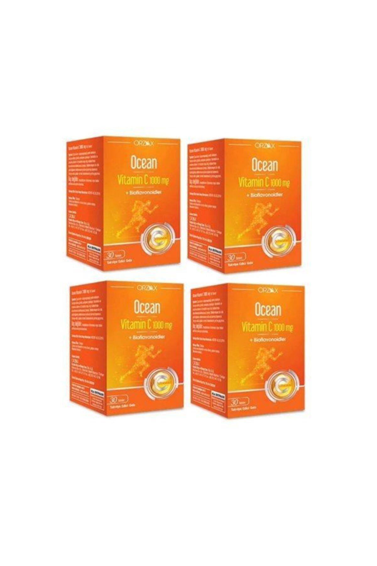 Vitamin C 1000 Mg 30 Tablet  4 Kutu