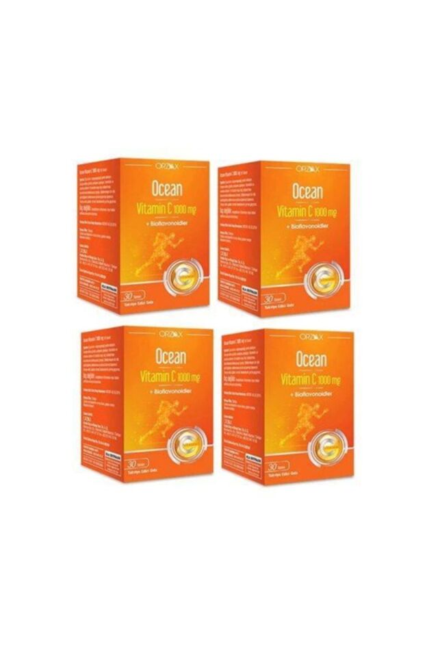 Vitamin C 1000 Mg 30 Tablet  4 Kutu
