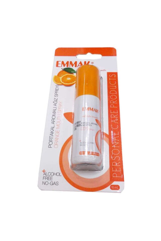 Ağız Spreyi Portakal Aromalı Alkolsüz 15 Ml Orange Spray