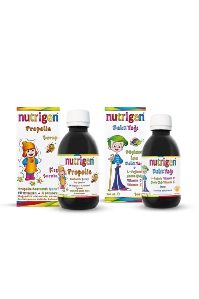 Kış Paketi - Propolis Şurup 200 Ml + Balık Yağı Şurup 200 Ml
