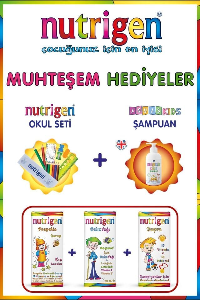 Okula Dönüş Seti Propolis Balık Supra